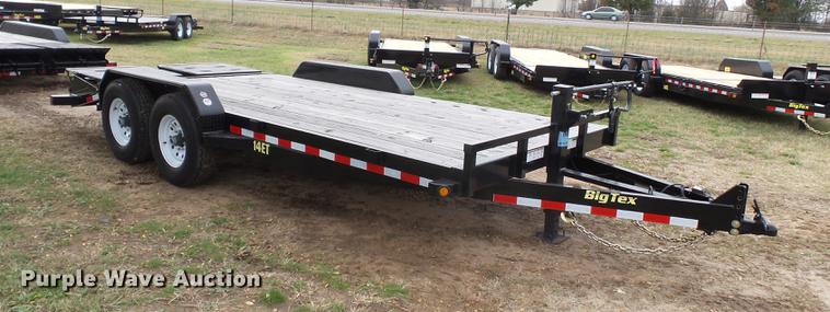 image for item DC6758 2015 Big Tex 14ET-18BK-MR equipment trailer
