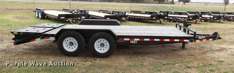 image for item DC6758 2015 Big Tex 14ET-18BK-MR equipment trailer