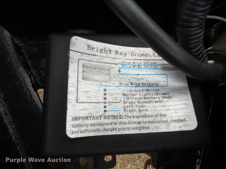 image for item DC6758 2015 Big Tex 14ET-18BK-MR equipment trailer