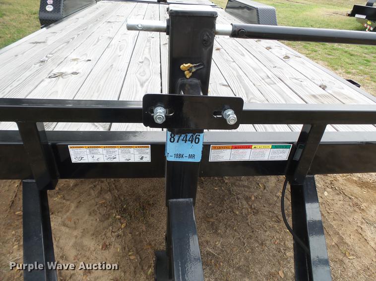 image for item DC6758 2015 Big Tex 14ET-18BK-MR equipment trailer
