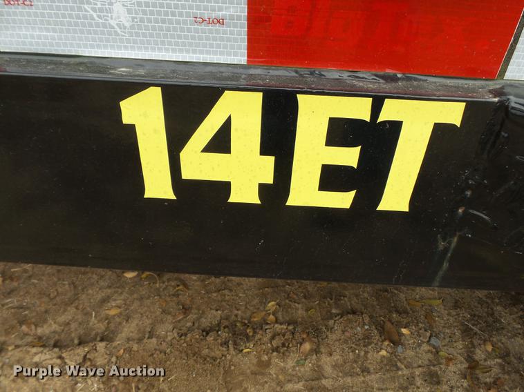 image for item DC6758 2015 Big Tex 14ET-18BK-MR equipment trailer