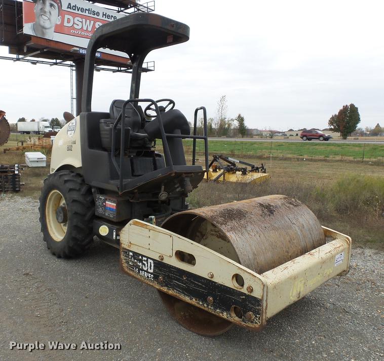 image for item DC6760 2004 Ingersoll Rand SD-450D TF single drum vibratory roller