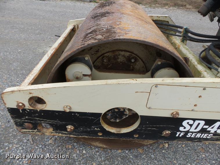 image for item DC6760 2004 Ingersoll Rand SD-450D TF single drum vibratory roller