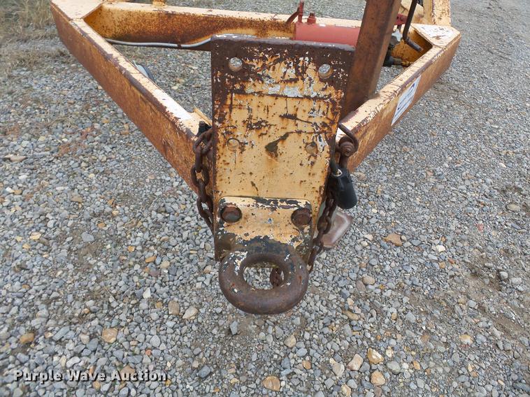 image for item DC6761 1999 Slabach Wheeler reel trailer