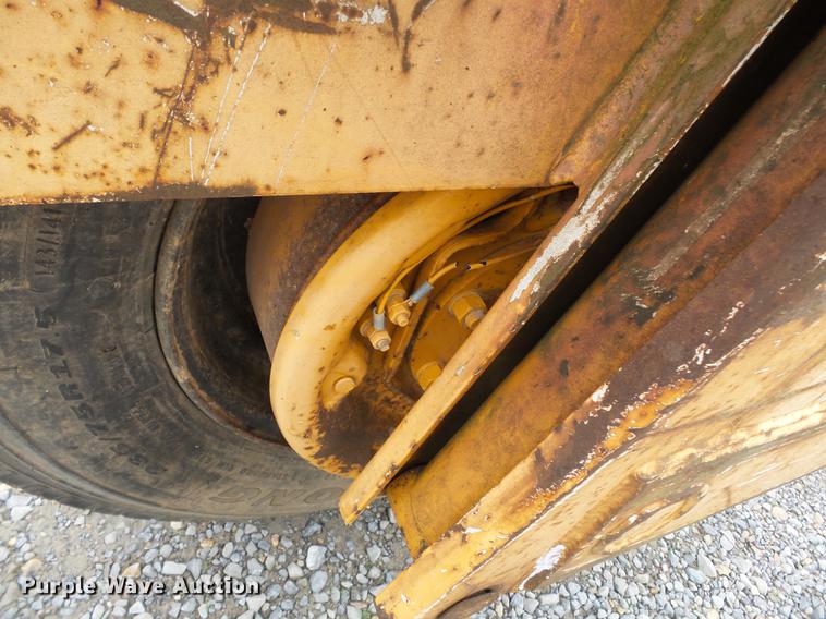 image for item DC6761 1999 Slabach Wheeler reel trailer