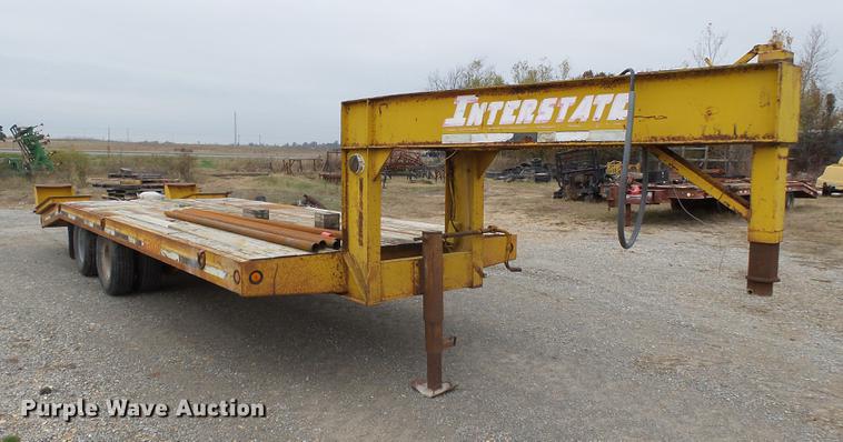 image for item DC6765 1995 Interstate G20DT equipment trailer