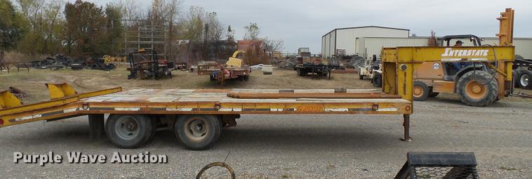 image for item DC6765 1995 Interstate G20DT equipment trailer
