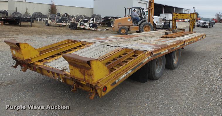 image for item DC6765 1995 Interstate G20DT equipment trailer