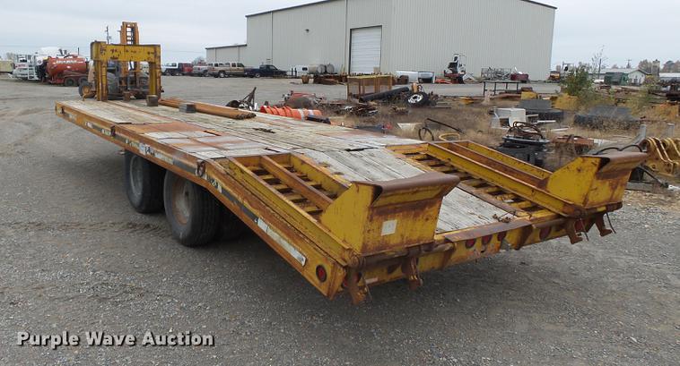 image for item DC6765 1995 Interstate G20DT equipment trailer