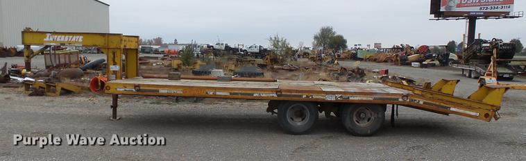 image for item DC6765 1995 Interstate G20DT equipment trailer