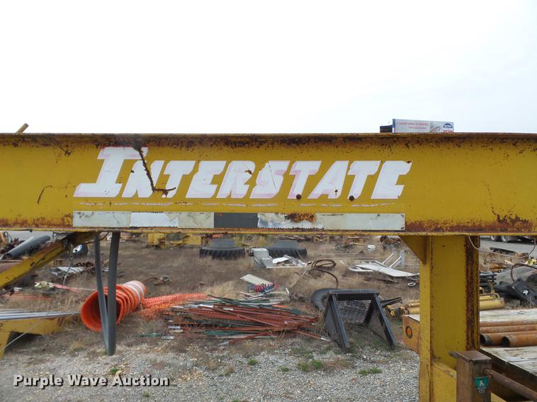 image for item DC6765 1995 Interstate G20DT equipment trailer