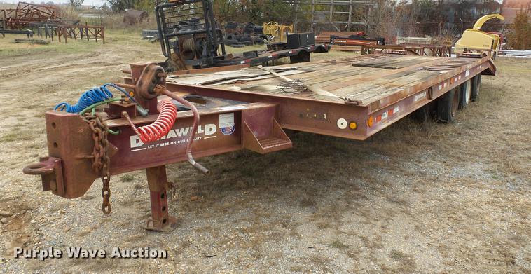 image for item DC6766 2000 Dynaweld 50TR25 equipment trailer