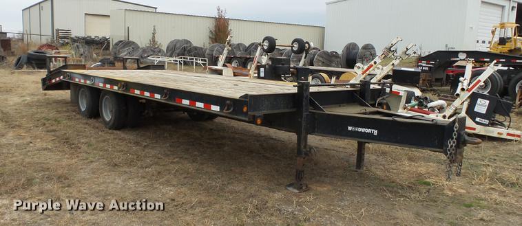 image for item DC6767 2006 Woodworth equipment trailer