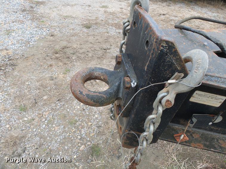 image for item DC6767 2006 Woodworth equipment trailer