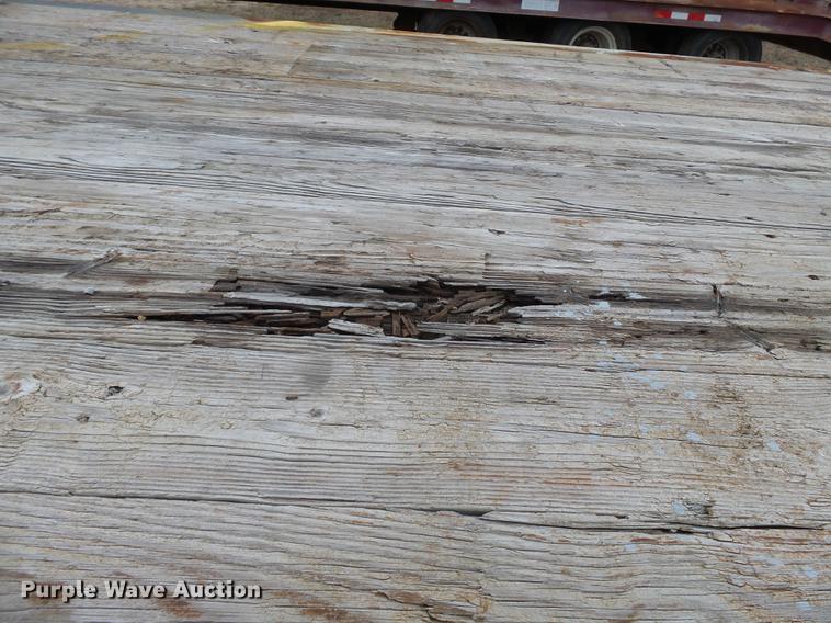 image for item DC6767 2006 Woodworth equipment trailer