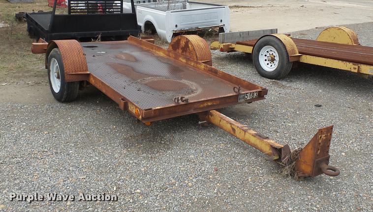 image for item DC6768 1992 Butler TS612D tilt deck trailer
