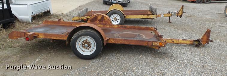 image for item DC6768 1992 Butler TS612D tilt deck trailer