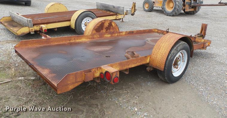 image for item DC6768 1992 Butler TS612D tilt deck trailer