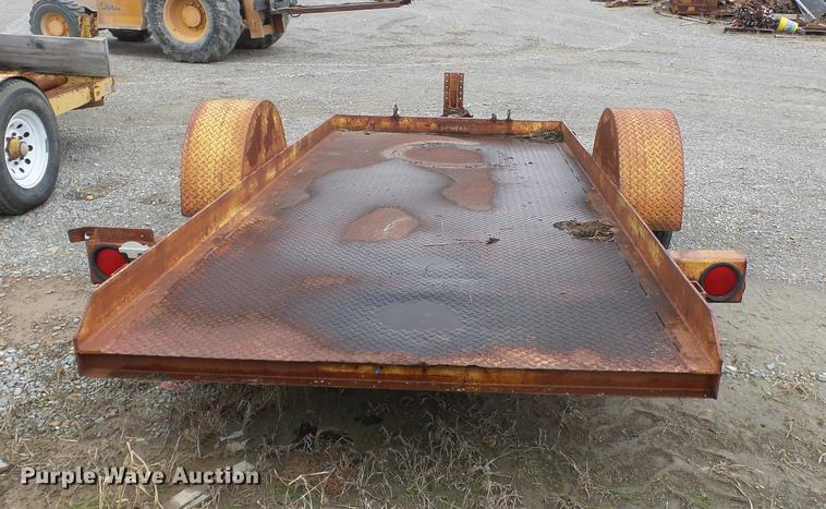 image for item DC6768 1992 Butler TS612D tilt deck trailer