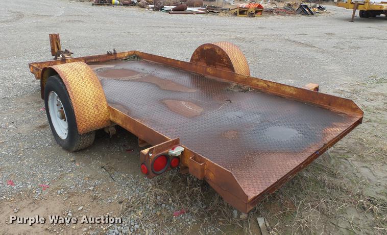 image for item DC6768 1992 Butler TS612D tilt deck trailer