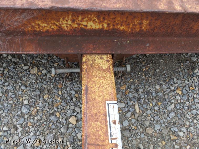 image for item DC6768 1992 Butler TS612D tilt deck trailer