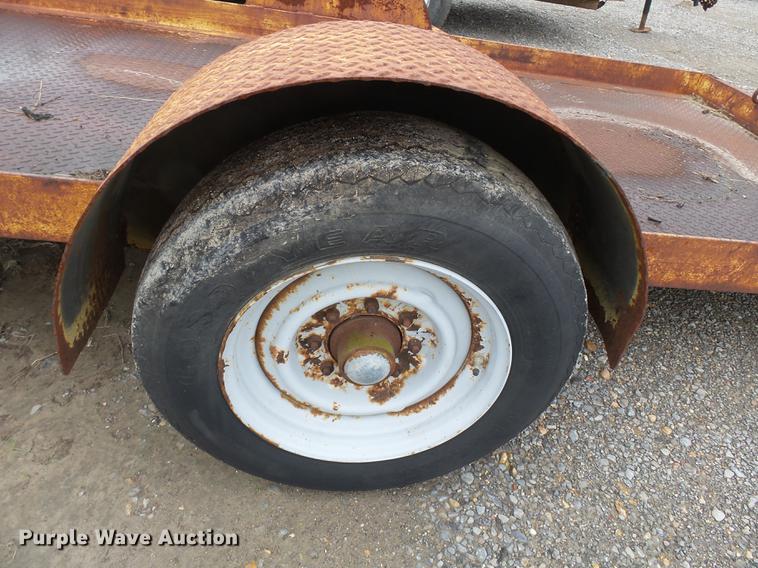 image for item DC6768 1992 Butler TS612D tilt deck trailer