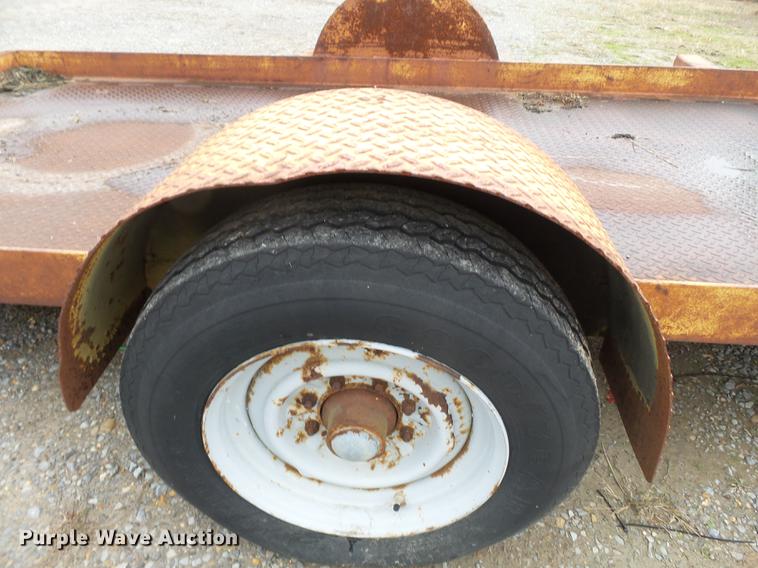 image for item DC6768 1992 Butler TS612D tilt deck trailer