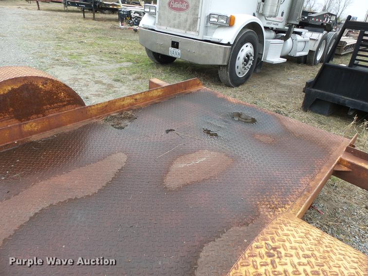 image for item DC6768 1992 Butler TS612D tilt deck trailer