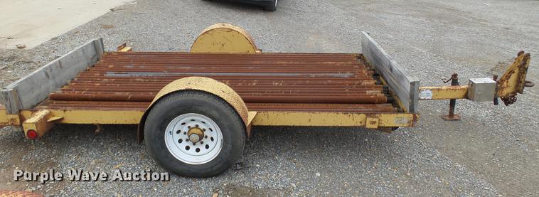 image for item DC6769 1991 Butler TS612D tilt deck trailer