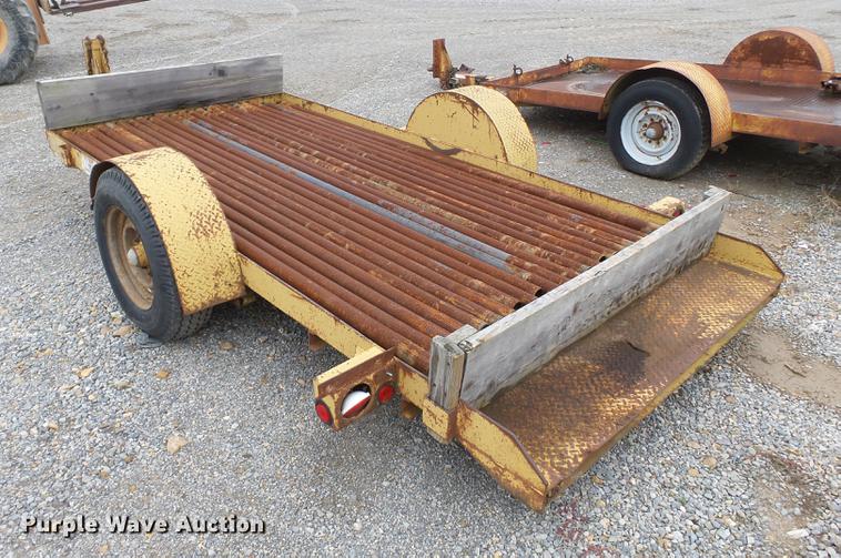 image for item DC6769 1991 Butler TS612D tilt deck trailer