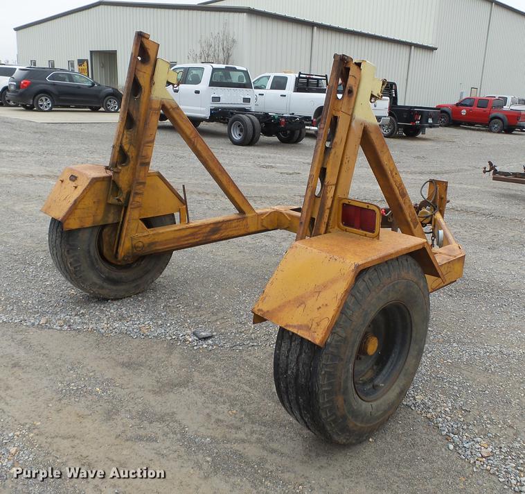 image for item DC6770 1995 Selbach Wheeler reel trailer