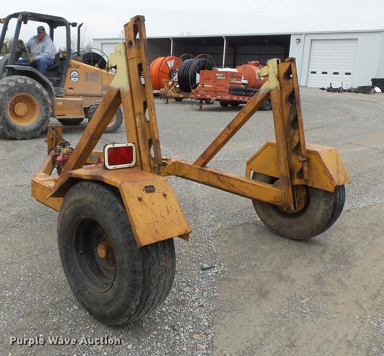 image for item DC6770 1995 Selbach Wheeler reel trailer