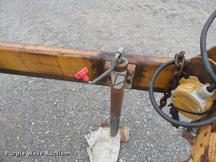 image for item DC6770 1995 Selbach Wheeler reel trailer