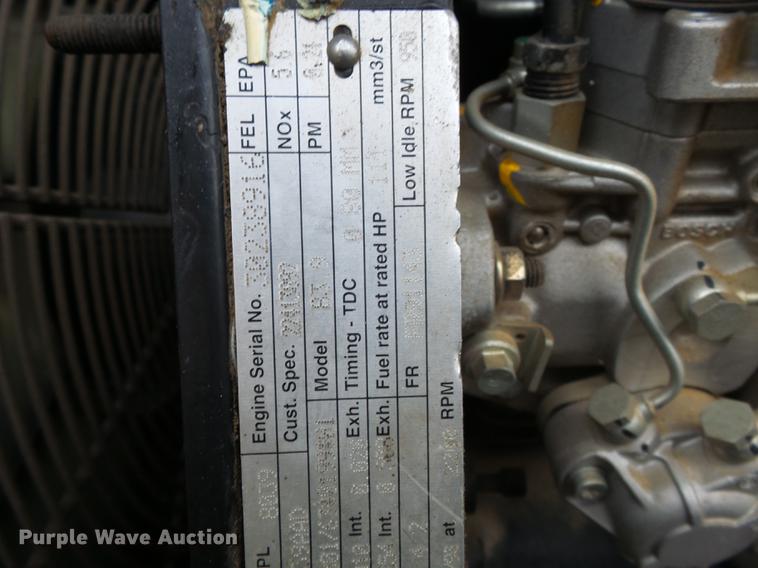 image for item DC6771 2008 Ingersoll Rand HP575 air compressor