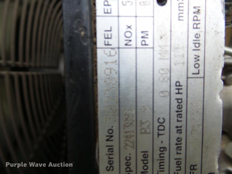 image for item DC6771 2008 Ingersoll Rand HP575 air compressor