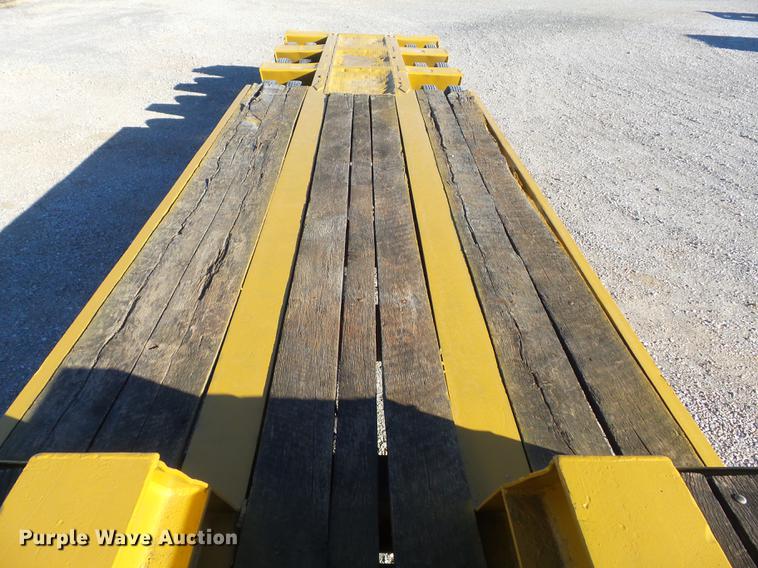 image for item DC7484 1977 Hyster C35T3 low boy equipment trailer