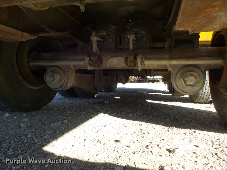 image for item DC7484 1977 Hyster C35T3 low boy equipment trailer