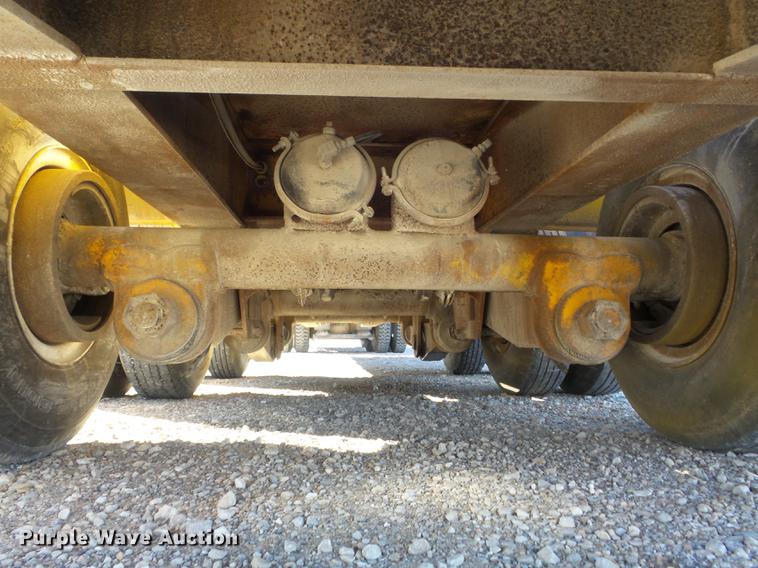 image for item DC7484 1977 Hyster C35T3 low boy equipment trailer