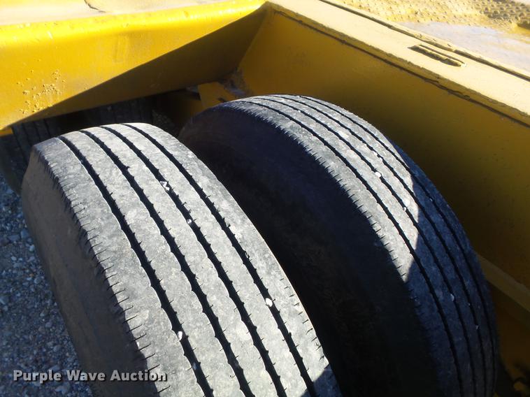 image for item DC7484 1977 Hyster C35T3 low boy equipment trailer