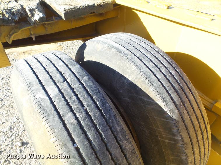 image for item DC7484 1977 Hyster C35T3 low boy equipment trailer