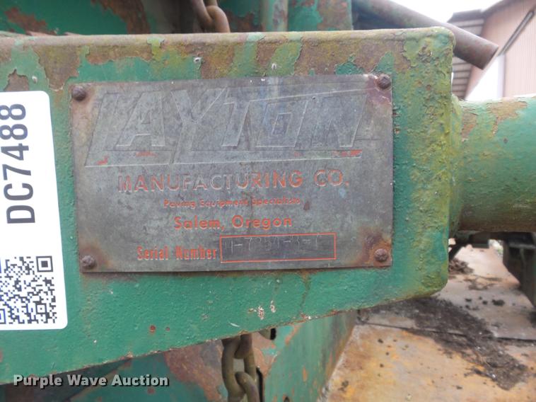 image for item DC7488 1977 Layton H500B paver