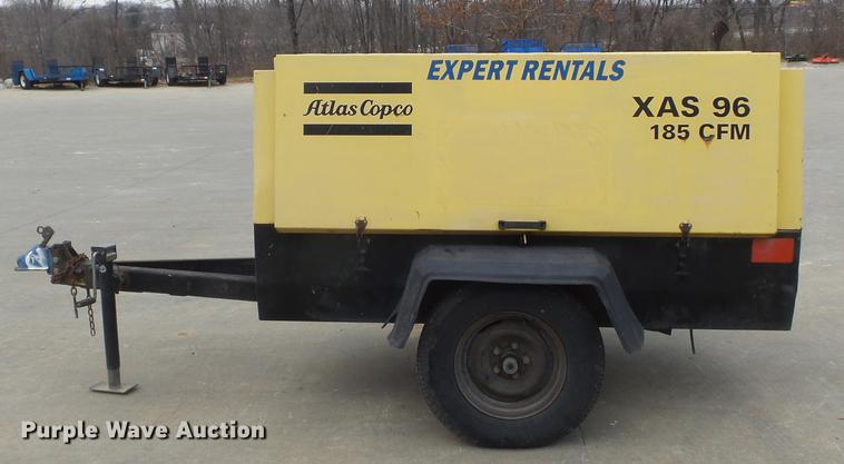 image for item DC7492 2003 Atlas Copco XAS96 air compressor