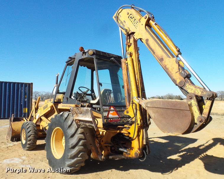 image for item DD1434 1982 Case 580D backhoe