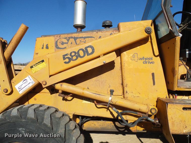 image for item DD1434 1982 Case 580D backhoe