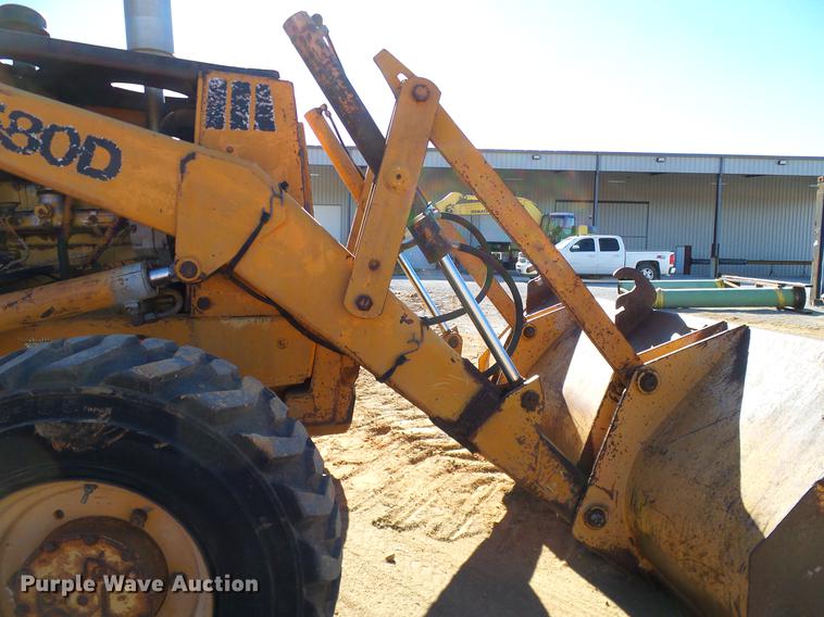 image for item DD1434 1982 Case 580D backhoe