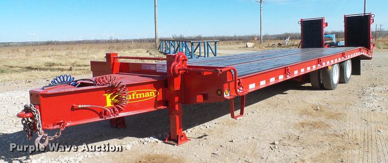 image for item DD1439 2015 Kaufman 74097 equipment trailer