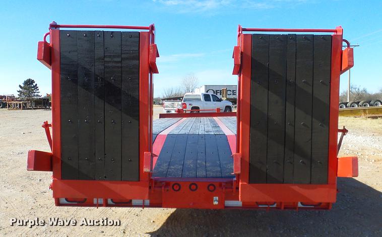 image for item DD1439 2015 Kaufman 74097 equipment trailer