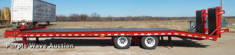 image for item DD1439 2015 Kaufman 74097 equipment trailer