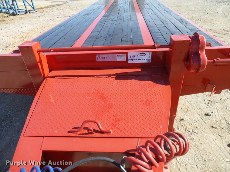 image for item DD1439 2015 Kaufman 74097 equipment trailer