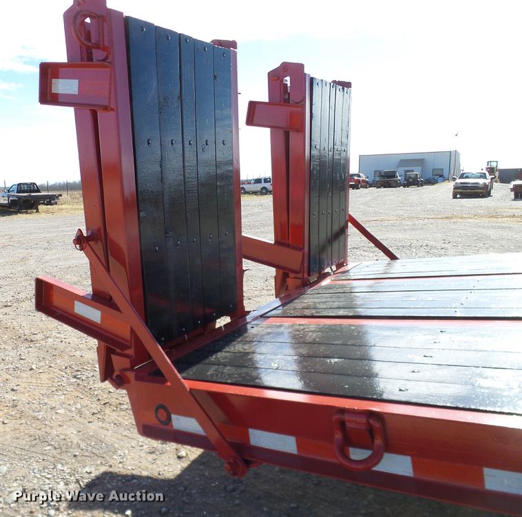 image for item DD1439 2015 Kaufman 74097 equipment trailer
